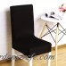 Sólido extraíble Spandex estiramiento elástico negro blanco asiento comedor banquete silla decoración lavable Slipc ali-03378036
